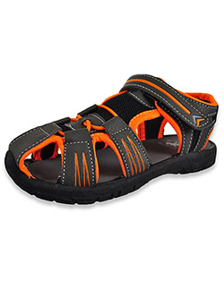 Boys' Sport Sandals by Beverly Hills Polo Club in Gray/orange