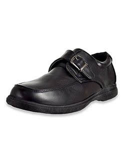 Boys' Buckle Strap School Shoes by Josmo in Black