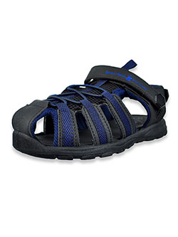Boys' Sport Sandals by Beverly Hills Polo Club in black/navy and navy/red