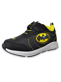 Boys' Light-Up Sneakers by Batman in Black/yellow