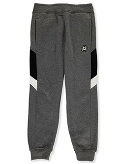 Boys' Paneled Joggers by RBX in Charcoal gray