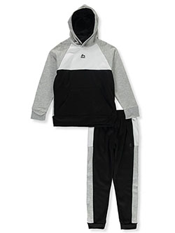 Boys' 2-Piece Joggers Set Outfit by RBX in Black