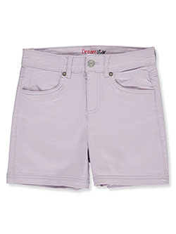 Girls' Twill Shorts by Dreamstar in Lilac