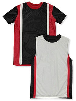 Boys' 2-Pack Sport Tops by High Energy in White/multi
