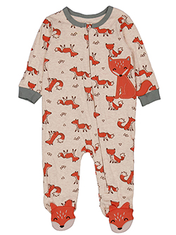 Koala Baby Infant Boys' Fox Print Sleeper with Footies