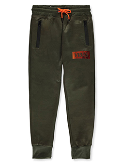 Boys' Vibes Joggers by LR Scoop in black and olive