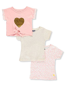 Baby Girls' 3-Pack T-Shirts by Limited Too in Multi