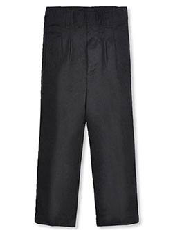 French Toast Men's Flat Front Relaxed Pants