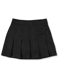 French Toast Big Girls’ Pleated Scooter with Side Buckle Accent (Sizes 2T - 20)