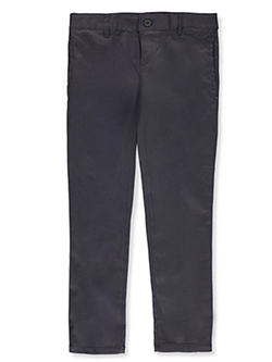 Girls Flat Front Skinny Pants by French Toast in Navy - Pants