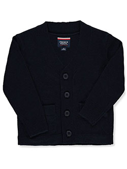 Toddler Welt Pocket Cardigan by French Toast in Navy