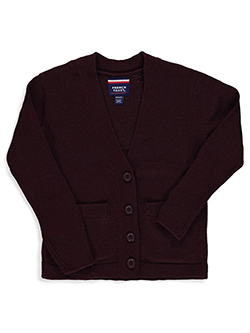 Little Boys' Welt Pocket Cardigan by French Toast in Navy, Sizes 2T-4T & 4-7