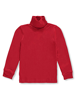 Toddler L/S Basic Turtleneck by French Toast in Red