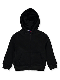 Little Boys' Fleece Hoodie by French Toast in black, gray and navy