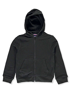 Big Boys' Fleece Hoodie by French Toast in black, gray and navy