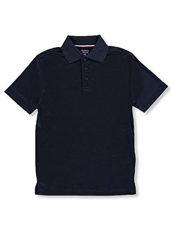 Moisture Wicking Performance Polo by French Toast in Navy, Sizes 2T-4T & 4-7