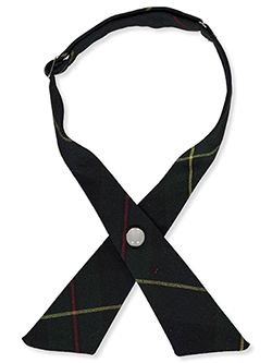 French Toast Girls' Plaid Woven Neckband