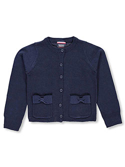 Girls' Cardigan by French Toast in Navy