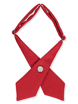 French Toast Crisscross Necktie by Ultra Club in Red