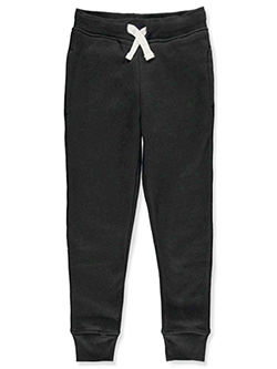 Boys' Fleece Joggers by French Toast in black, gray and navy