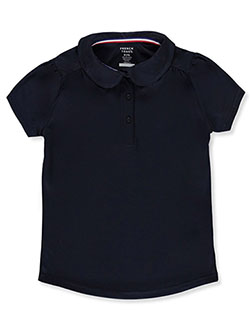 Girls' Sport Polo Shirt by French Toast in navy, red and white - $9.99