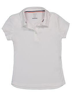 Girls' French Toast Short-Sleeve Polo Shirt