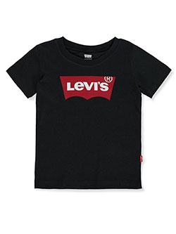 Levi's Baby Boys' Classic Logo T-Shirt by Levis in Black