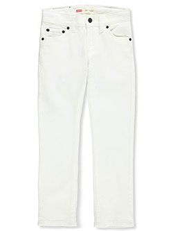 little boys white jeans