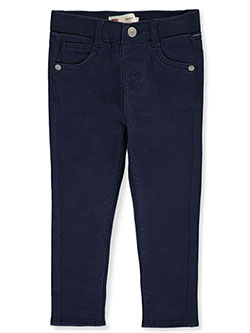 Baby Boys' Skinny Twill Jeans by Levi's in khaki and navy