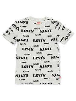 Boys Allover Print T-Shirt by Levi's in White