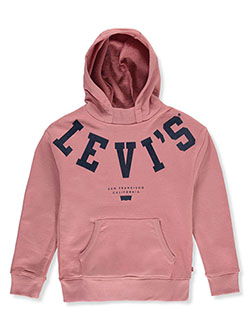 Boys' Pullover Terry Hoodie by Levi's in Blush