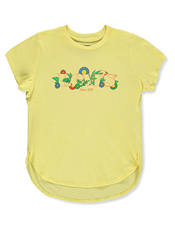 Girls' Droptail Flower T-Shirt by Levi's in Yellow - $16.00