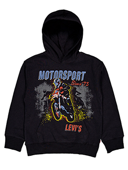 Levi's Boys' Motorsport Hoodie with Graphic Print