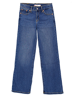 Levi's Girls' Wide-Leg Denim Jeans