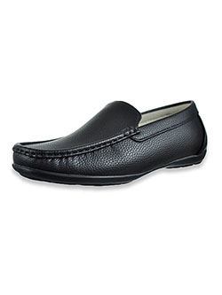 Boys' Slip-On Driving Moccasins by Easy Strider in Black