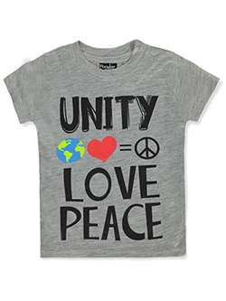 Girls' Unity T-Shirt by Popular Sports in Gray, Girls Fashion