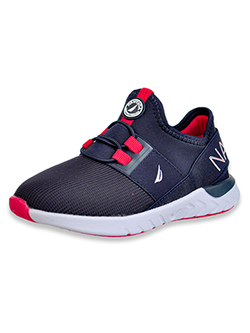 Boys' Neave Slip-On Shoes by Nautica in Navy/red