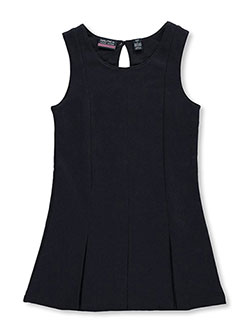 Little Girls' "Pleated Skirt" Jumper by Nautica in Navy