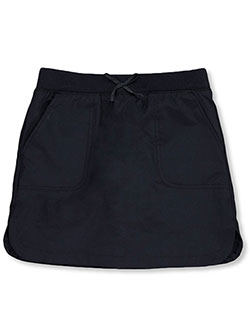 School Uniform Patch Pocket Scooter Skirt by Nautica in Navy