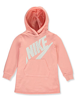 pink nike hoodie dress