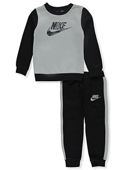 black nike jogger set