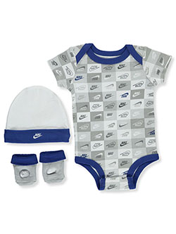 Baby Boys' 3-Piece Layette Set by Nike in Multi, Infants