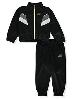 Baby Girls' 2-Piece Track Suit Set Outfit by Nike in Black