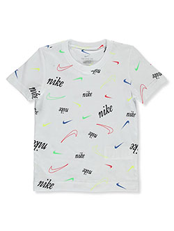 Boys' T-Shirt by Nike in White