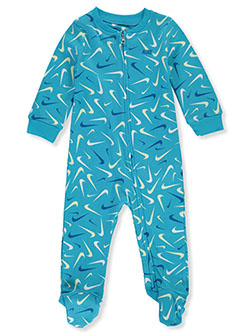 Baby Boys' Footed Coveralls by Nike in Blue