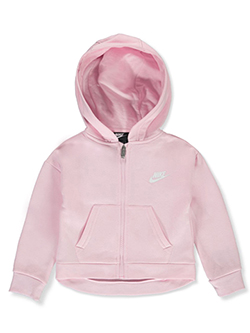 Girls' Hoodie by Nike in Pink, Sizes 4-6X