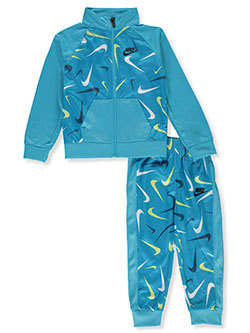 Boys' 2-Piece Joggers Set Outfit by Nike in Aqua