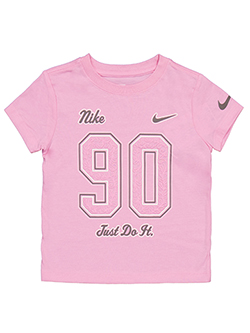 Nike Girls' Just Do It Tee with Number 90