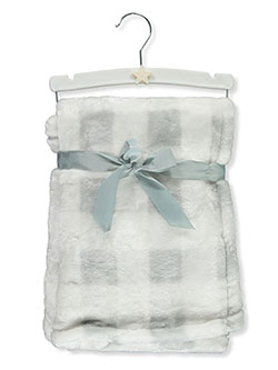 Ultra Plush Baby Blanket by Lullaby Kids in Gray, Infants