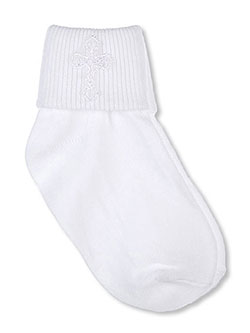 Baby Boys' Christening Socks by Piccolo in White